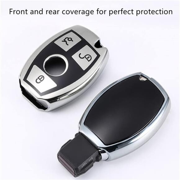 Creativity Suitable for Mercedes Benz key cover. Beautiful TPU Key Case - Picture 4 of 7